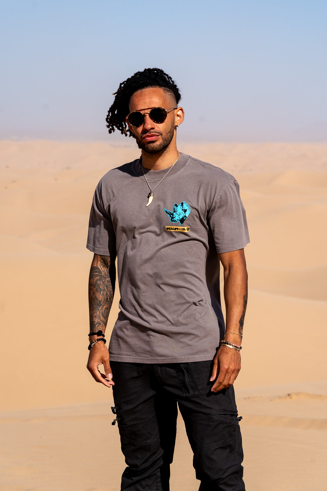 Rhino Man Relax Fit T-Shirt