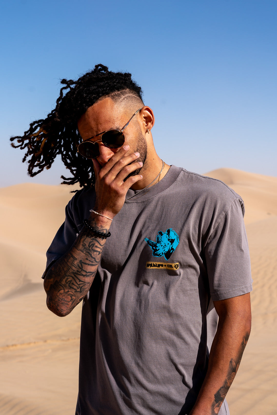 Rhino Man Relax Fit T-Shirt