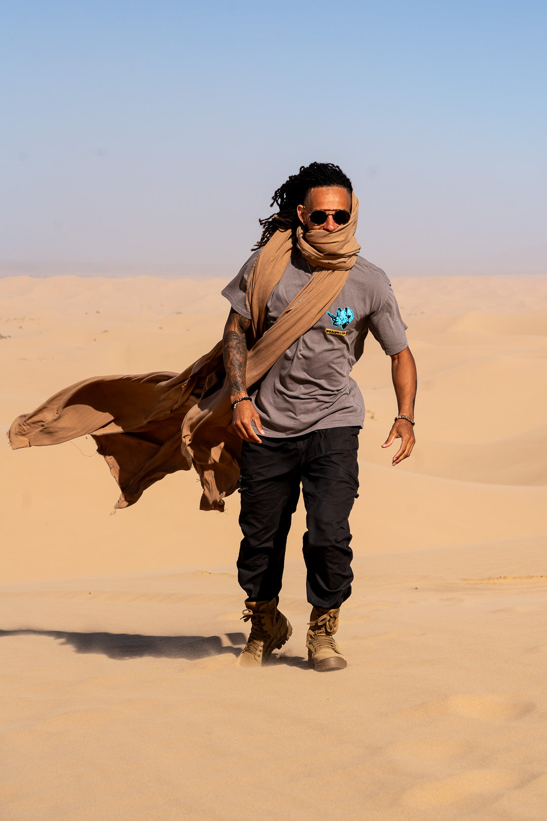 Rhino Man Relax Fit T-Shirt