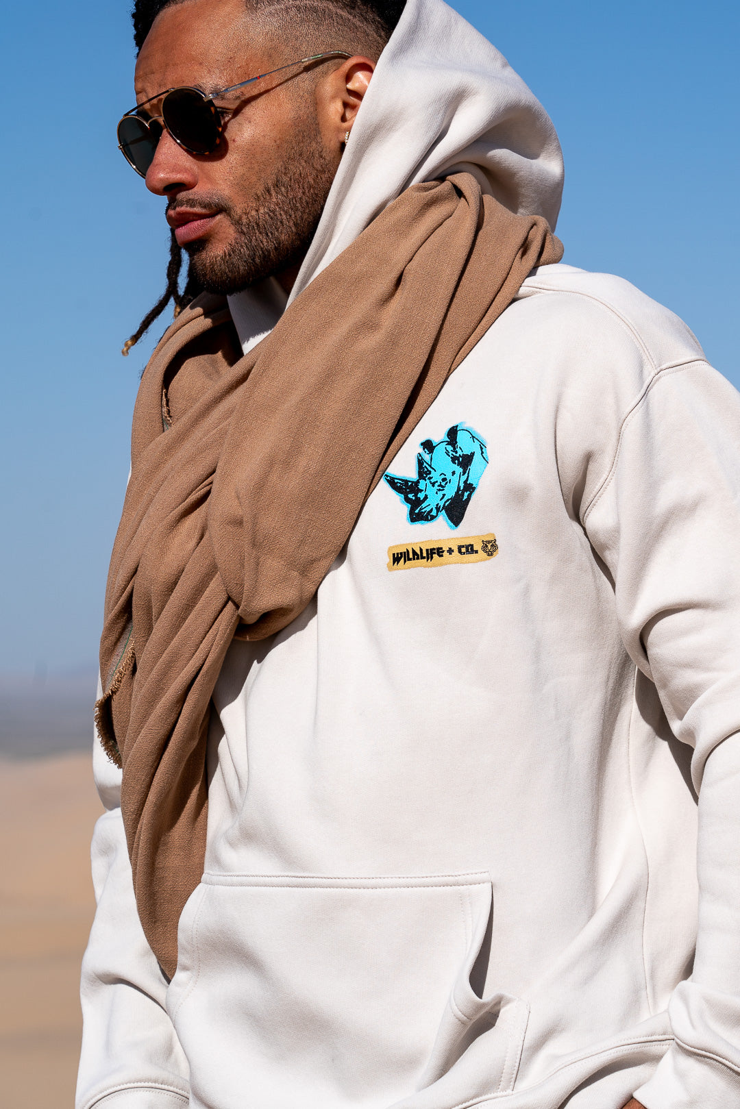 Rhino Man Relax Fit Hoodie