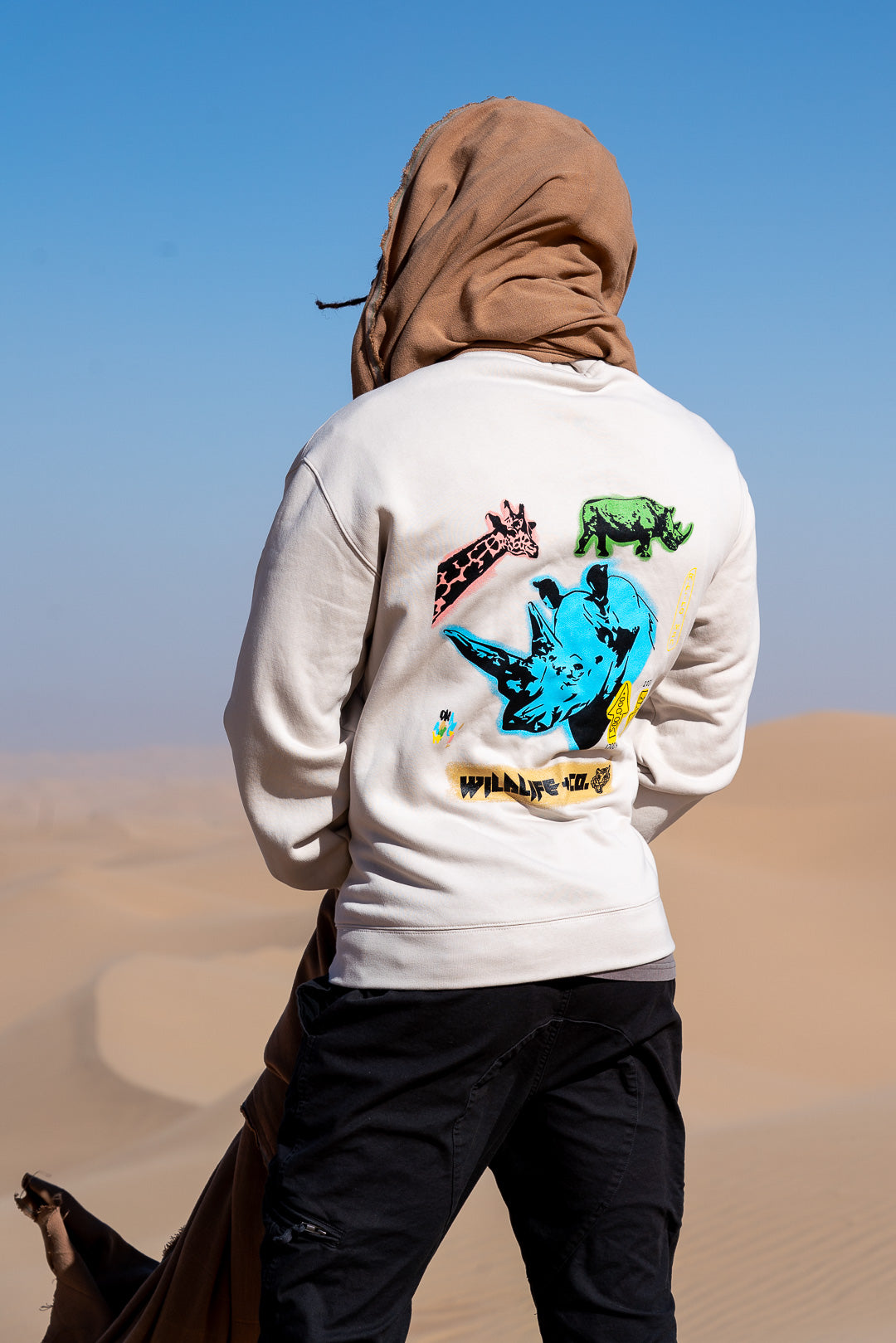 Rhino Man Relax Fit Hoodie