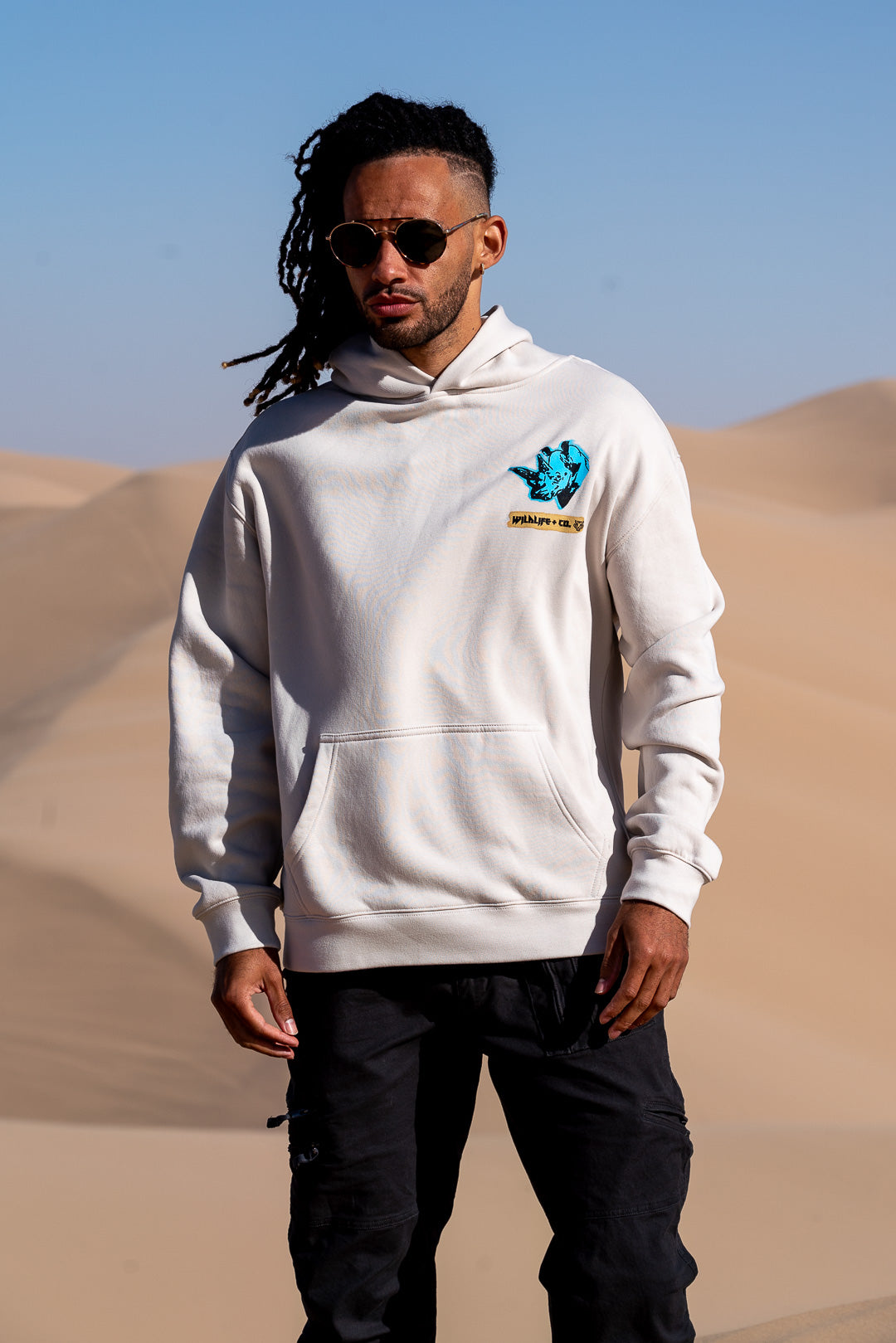 Rhino Man Relax Fit Hoodie
