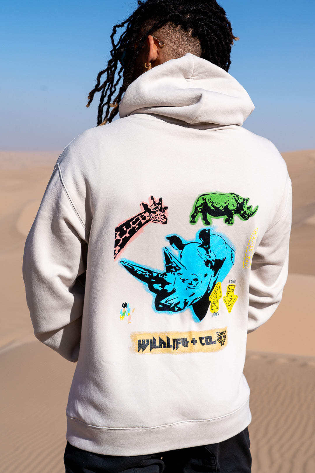 Rhino Man Relax Fit Hoodie
