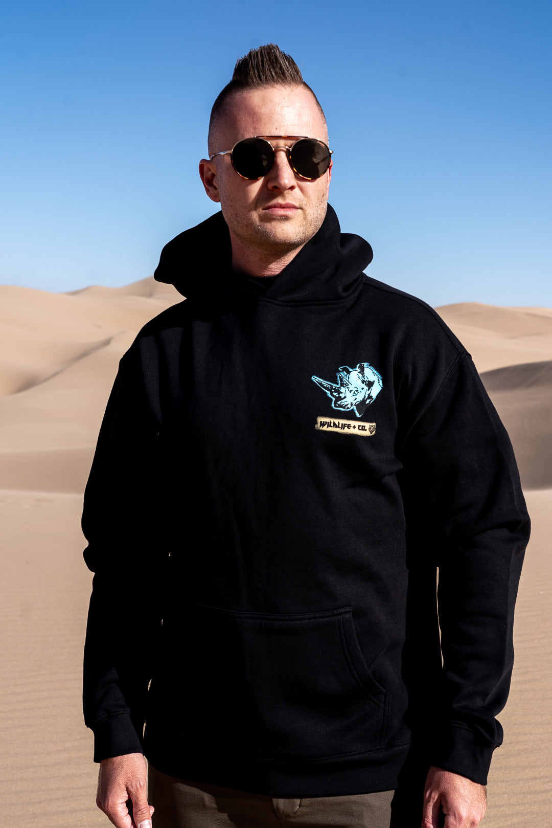 Rhino Man Relax Fit Hoodie