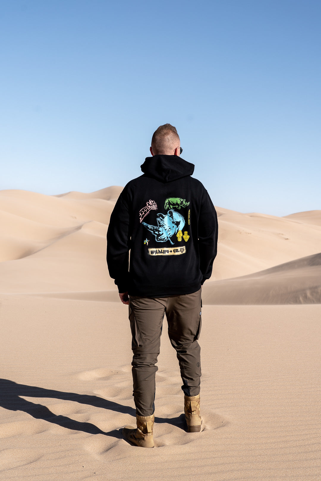 Rhino Man Relax Fit Hoodie