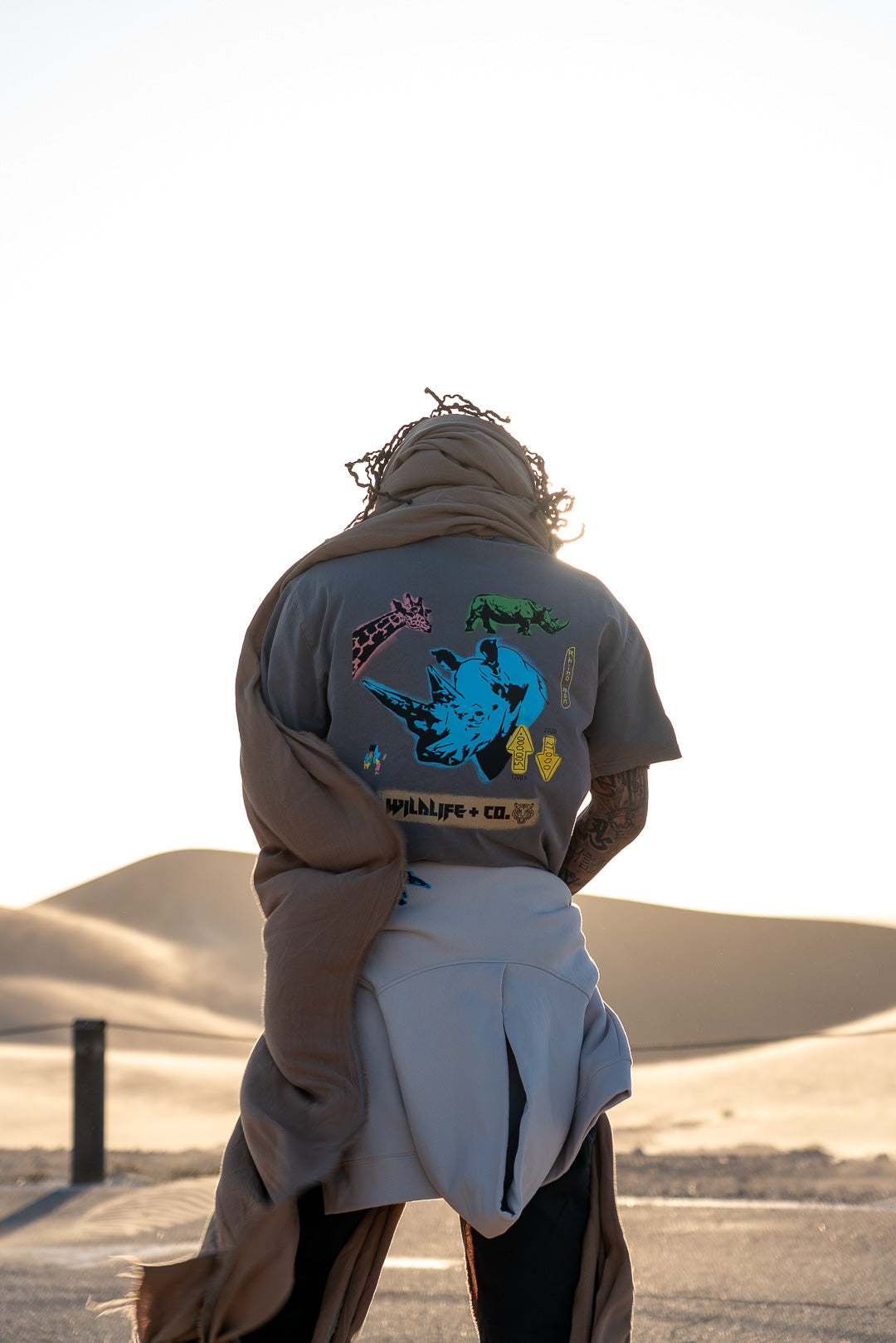 Rhino Man Relax Fit T-Shirt