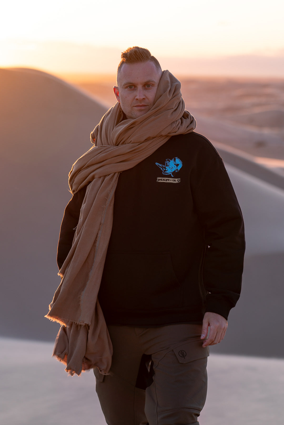 Rhino Man Relax Fit Hoodie